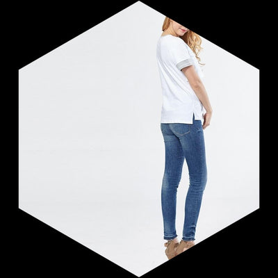 100%Cotton Nursing T-shirt Simple Breastfeeding