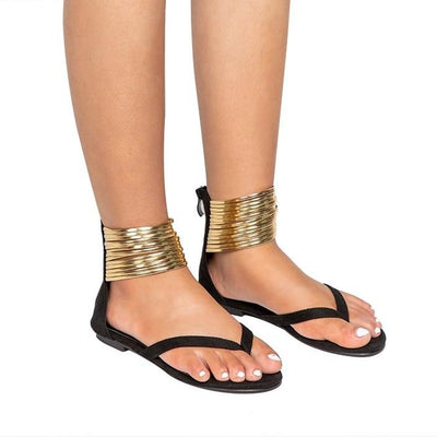 Flat Sandals Gladiator Flip Flops