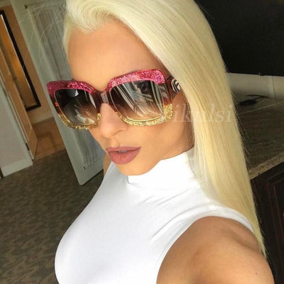 Luxury Designer Women Cat Eye Sunglasses