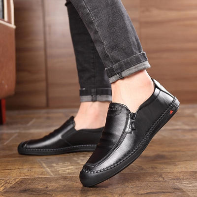 Cow Leather Shoes Fashion Casual Leather