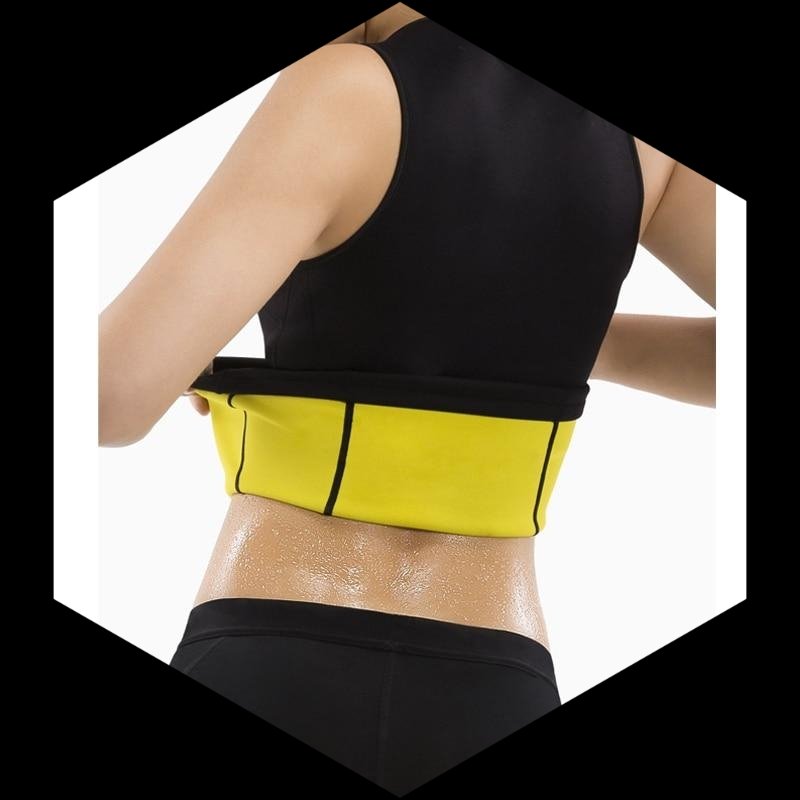 Plus Size Neoprene Sweat Sauna Hot Body Shapers Vest