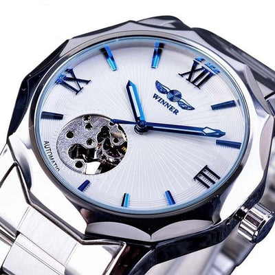 Blue Ocean Geometry Design Men's Top Watch