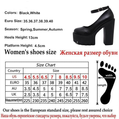 casual high-heeled platform pumps