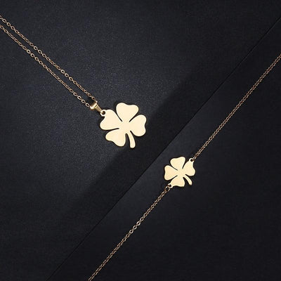 Clover Shape Jewelry Sets