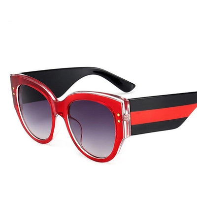 New Oversized Women Cat Eye Sunglasses