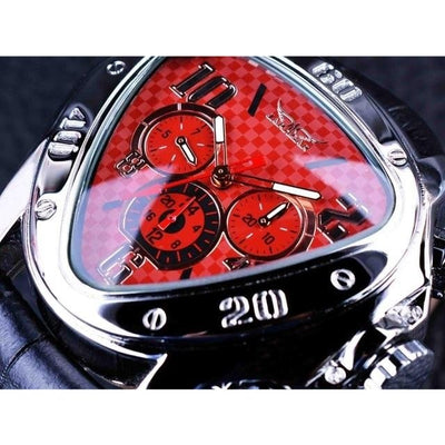 Sport Racing Design Geometric Watch.