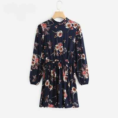 Women Floral Multicolor Maxi Dresses