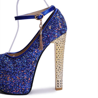 Glitter High Heels Women Pumps