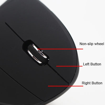 Vertical Mouse Wireless Rechargeable USB PC Vertical Gaming Mouse