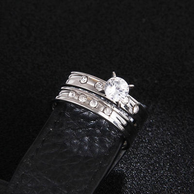 Stainless Steel Wedding Ring For Lovers