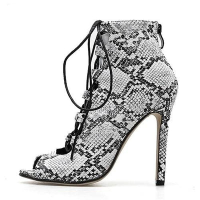 Woman Snake Boots Sandals