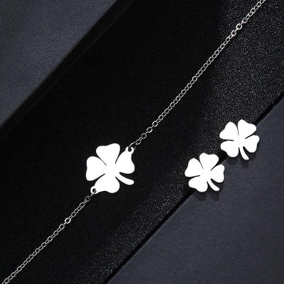 Clover Shape Jewelry Sets