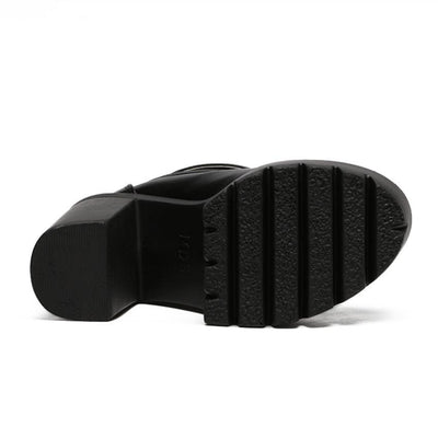 Women High Heels Platform Boots