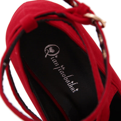 Cross-strap Women Pumps High Heels