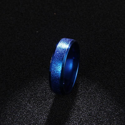 Simple Titanium Female Steel Ring
