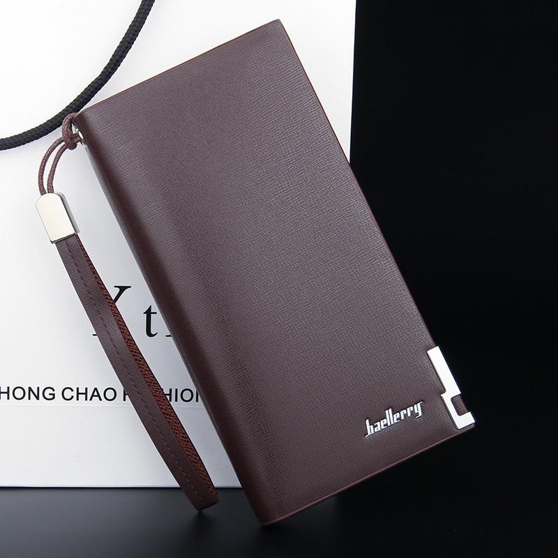 Luxury Men Wallets Long Zipper