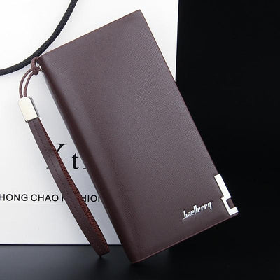 Luxury Men Wallets Long Zipper
