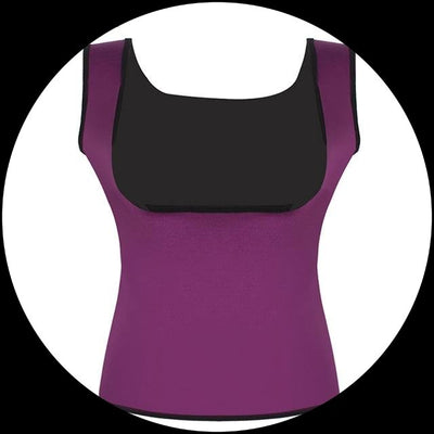 Plus Size Neoprene Sweat Sauna Hot Body Shapers Vest