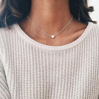 Tiny Heart Bohemian Necklace for Women