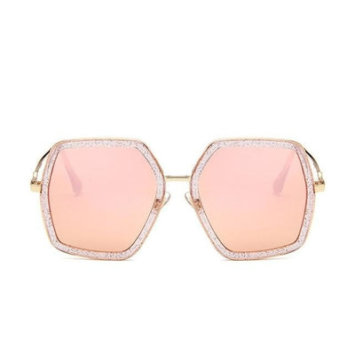 Luxury Fashion Oversized Square Sunglasses For Women