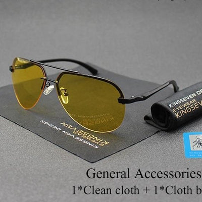Driver Mirror Aluminum Magnesium Polarized Sunglasses Men