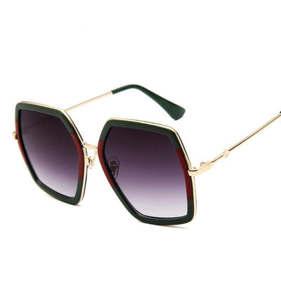 Luxury Fashion Oversized Square Sunglasses For Women