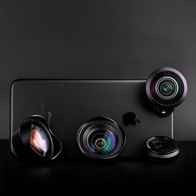 Wide Angle Fisheye Macro Phone Lens 2X