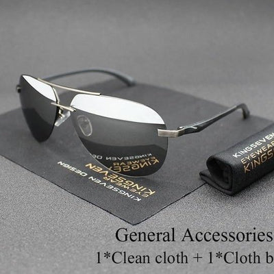 Driver Mirror Aluminum Magnesium Polarized Sunglasses Men