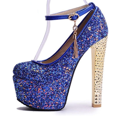 Glitter High Heels Women Pumps