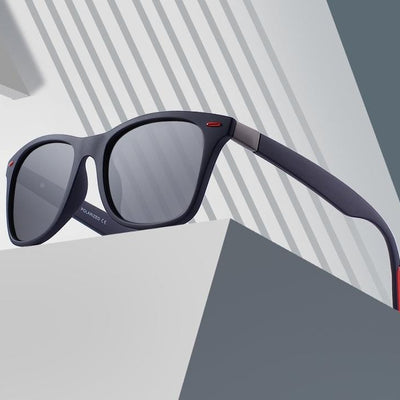 Men Women Rivet Polarized Sunglasses