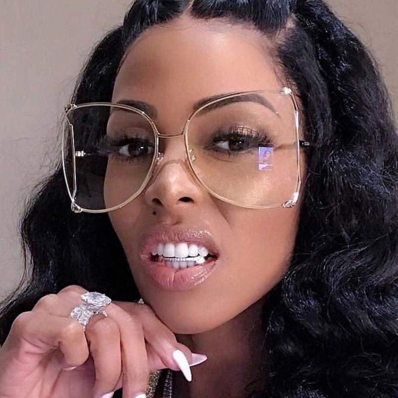 New Trend Oversized Big Frame Square Sunglasses