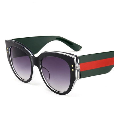 New Oversized Women Cat Eye Sunglasses