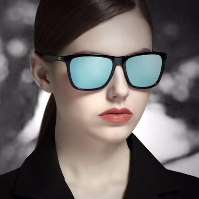 Unisex Retro Aluminum Glasses