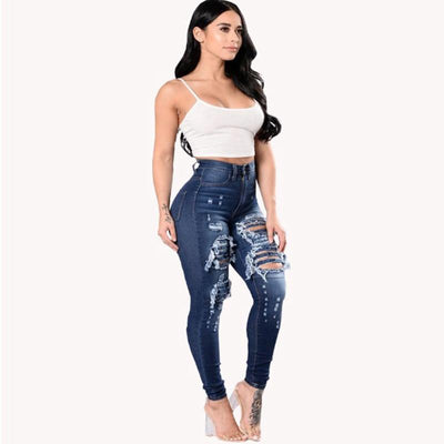 Stretch high Waist Women Skinny Jeans