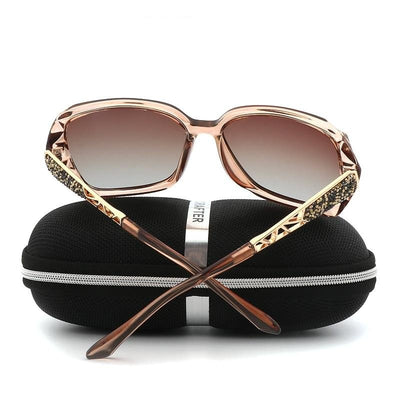Polarized Ladies Brand Retro Design Sunglasses