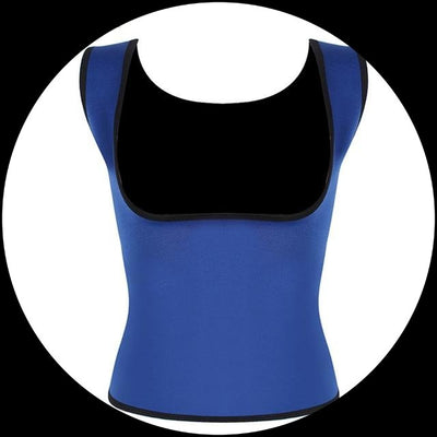 Plus Size Neoprene Sweat Sauna Hot Body Shapers Vest