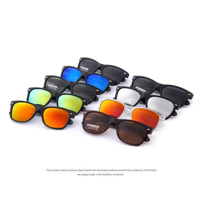 Classic Men's Retro Rivet Tones Polarized Sunglasses