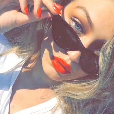 Vintage Retro Cat Eye Sunglasses Women