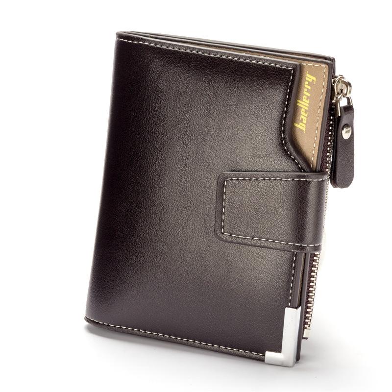 Leather Men  Leather Wallets Zipper