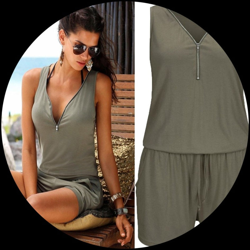 Rompers Women Jumpsuit Beach Casual