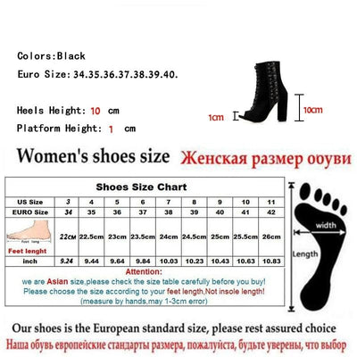 New Fashion Design Women's Peep Toe Zipper Boots