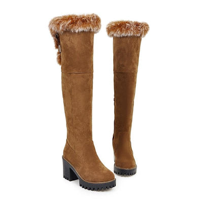 Over The Knee Winter Boots