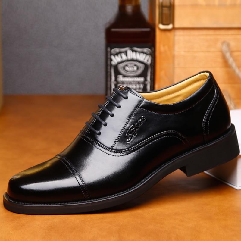 Genuine Leather Shoes Social Size 37-44 T