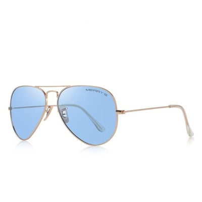 Men & Women Classic Pilot Polarized Sunglasses