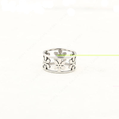 Beautiful Titanium Stainless Steel Rings For Women