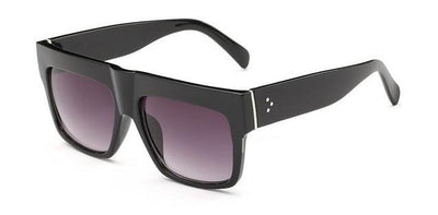 Women Men Vintage Rectangular Sunglasses