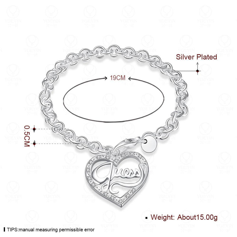 Heart Hollow Out Bracelet