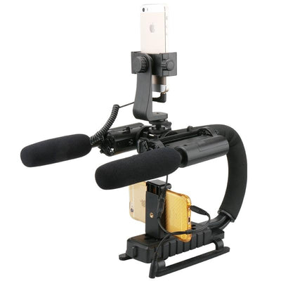 U-Grip Triple Shoe Mount Video Action Stabilizing Handle