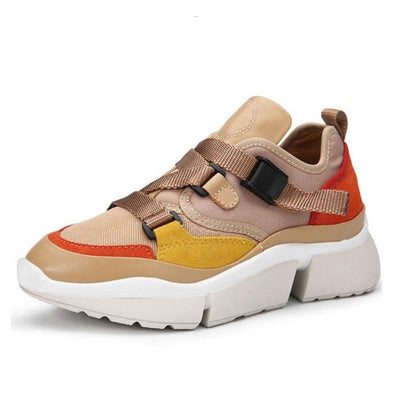 High Top Sneakers Women PU Leather