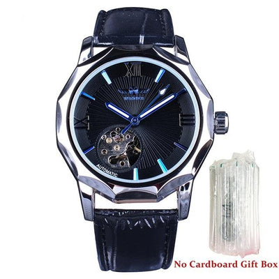 Blue Ocean Geometry Design Men's Top Watch